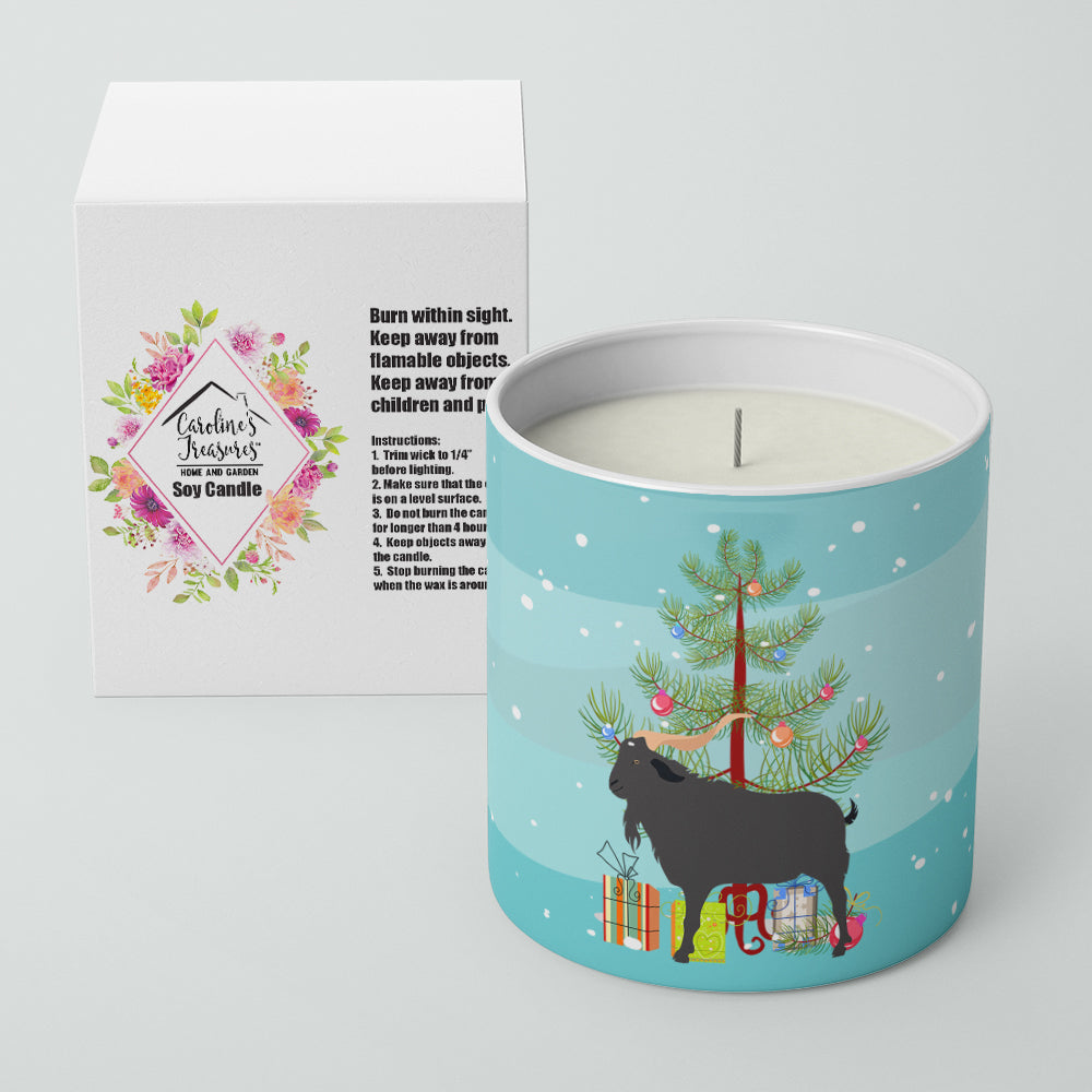 Verata Goat Christmas 10 oz Decorative Soy Candle Image 2