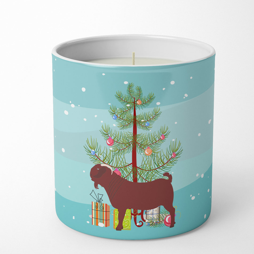 Kalahari Red Goat Christmas 10 oz Decorative Soy Candle Image 1