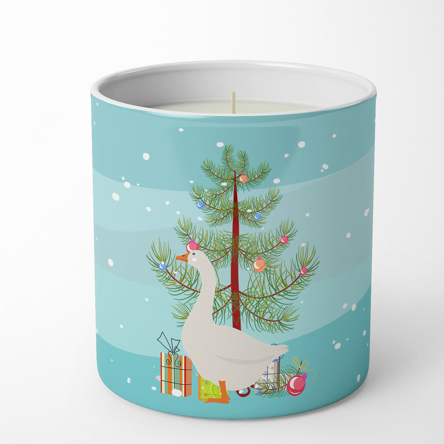 Embden Goose Christmas 10 oz Decorative Soy Candle Image 1