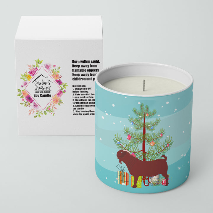 Kalahari Red Goat Christmas 10 oz Decorative Soy Candle Image 2