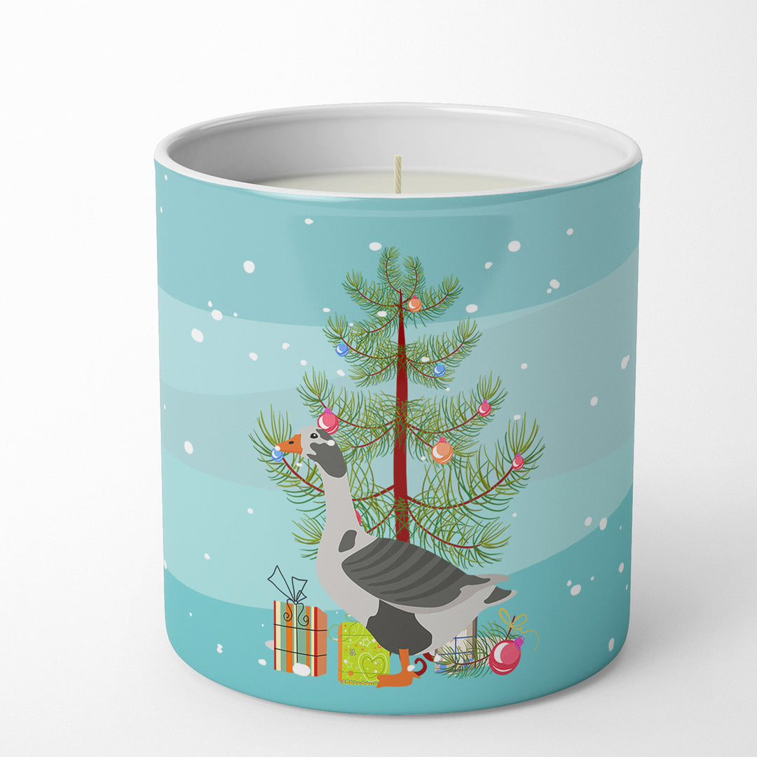 West of England Goose Christmas 10 oz Decorative Soy Candle Image 1