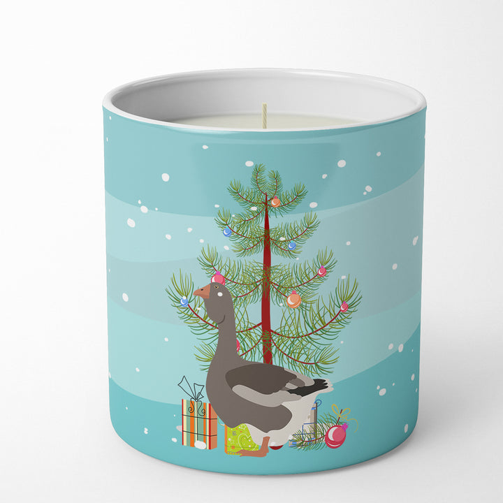 Toulouse Goose Christmas 10 oz Decorative Soy Candle Image 1