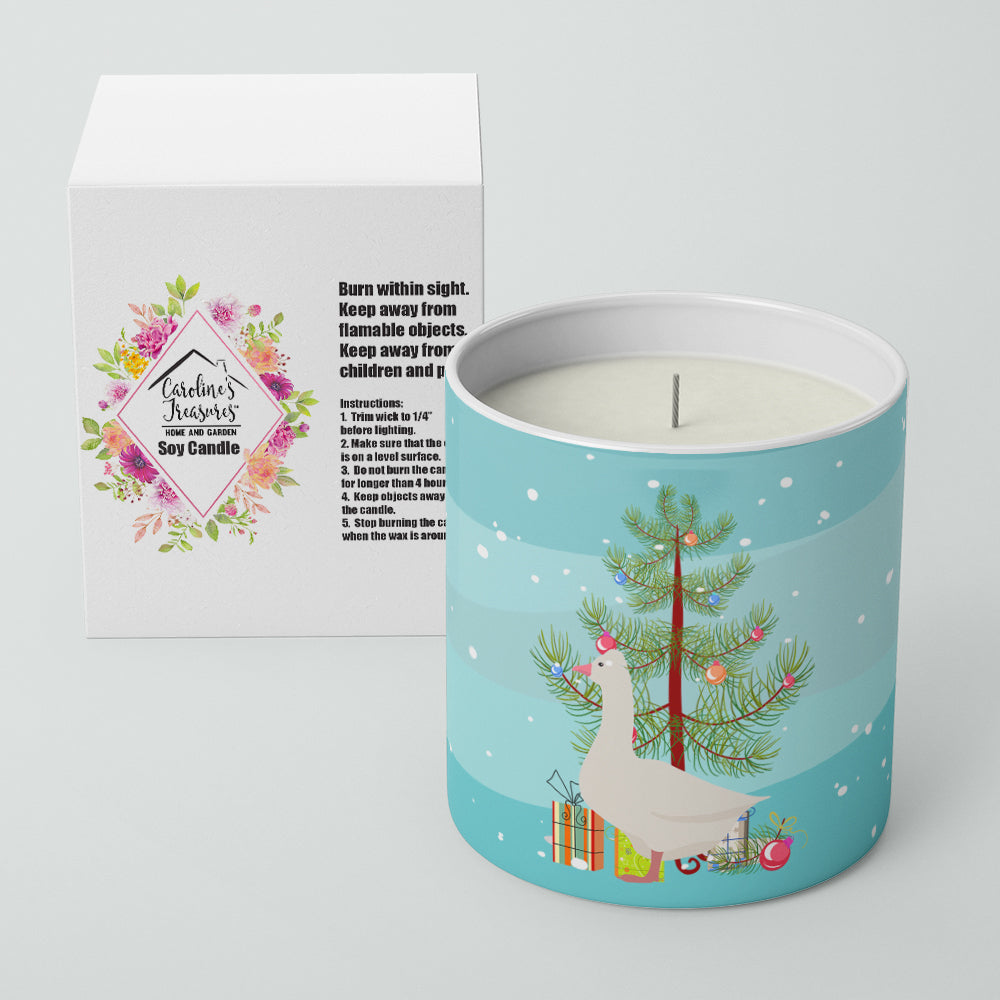 Roman Goose Christmas 10 oz Decorative Soy Candle Image 2