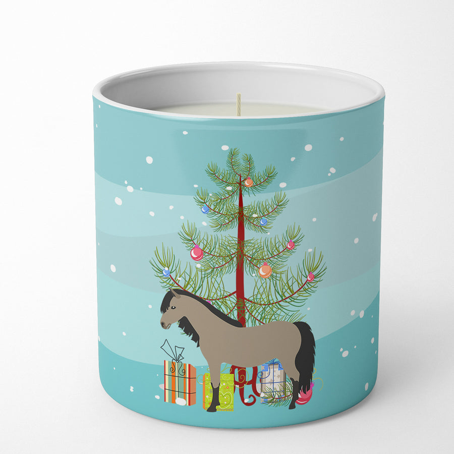 Welsh Pony Horse Christmas 10 oz Decorative Soy Candle Image 1