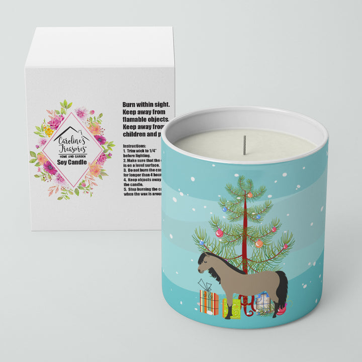 Welsh Pony Horse Christmas 10 oz Decorative Soy Candle Image 2