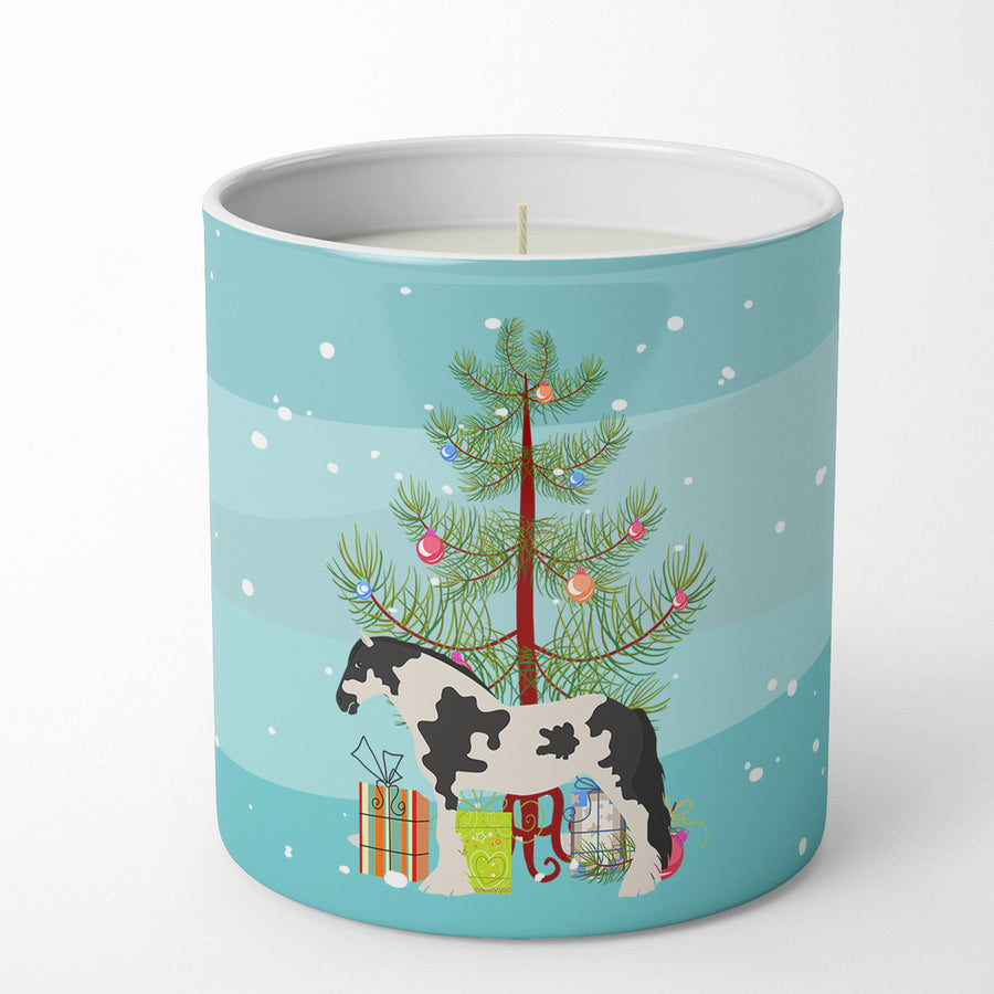 Cyldesdale Horse Christmas 10 oz Decorative Soy Candle Image 1