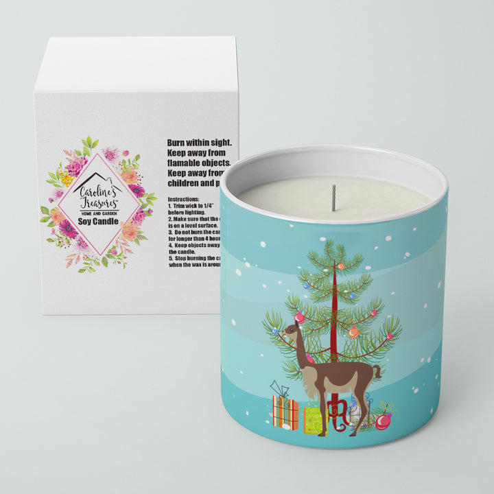 Vicugna or Vicuna Christmas 10 oz Decorative Soy Candle Image 2