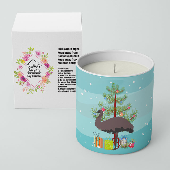 Emu Christmas 10 oz Decorative Soy Candle Image 2