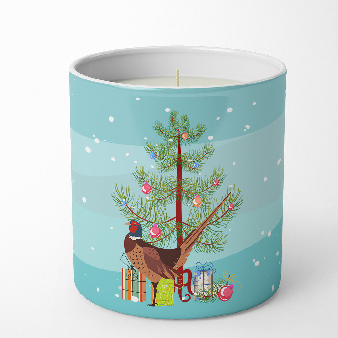 Ring-necked Common Pheasant Christmas 10 oz Decorative Soy Candle Image 4