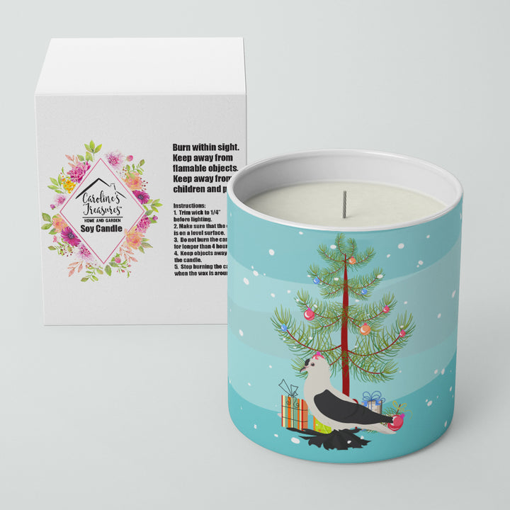 Saxon Fairy Swallow Pigeon Christmas 10 oz Decorative Soy Candle Image 2