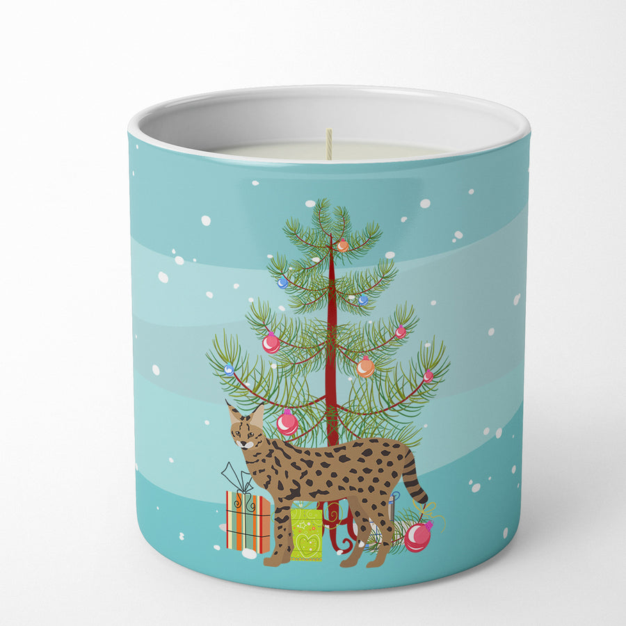 Savannah Style 3 Cat Merry Christmas 10 oz Decorative Soy Candle Image 1