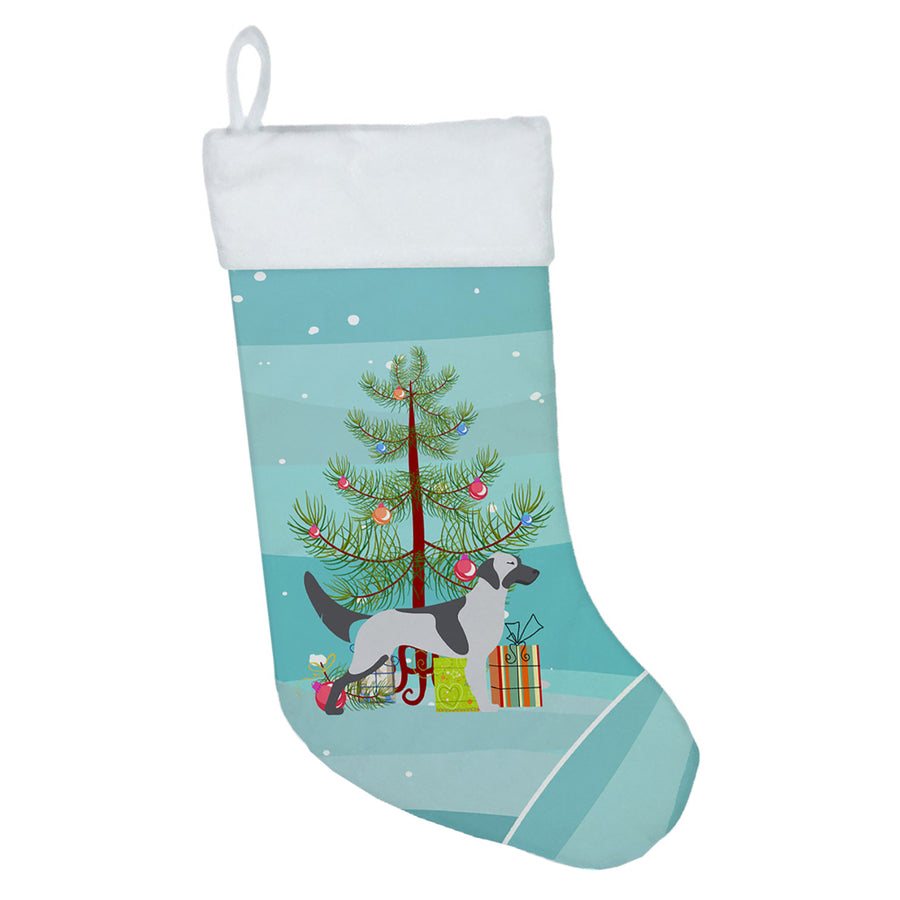 English Setter Merry Christmas Tree Christmas Stocking Image 1