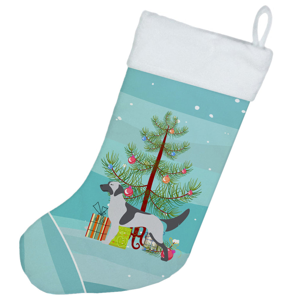 English Setter Merry Christmas Tree Christmas Stocking Image 2