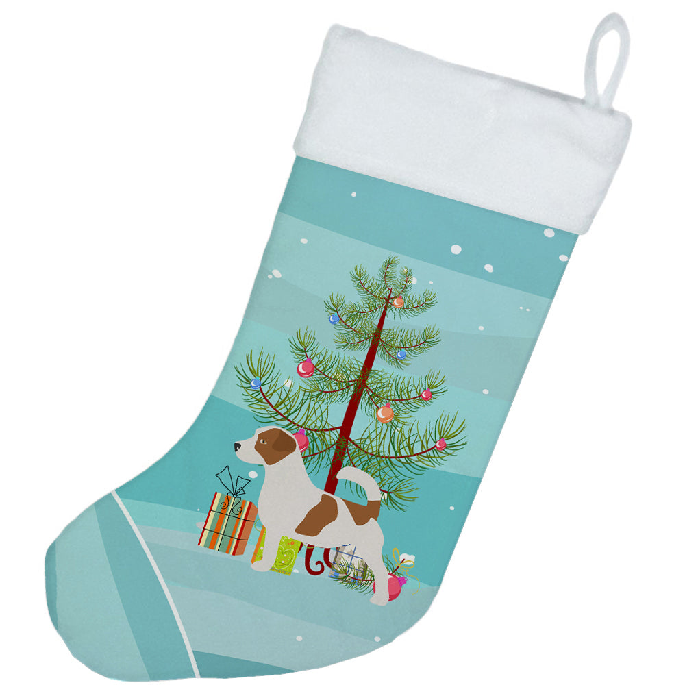 Jack Russell Terrier Merry Christmas Tree Christmas Stocking Image 2