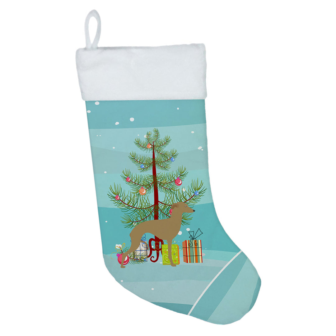 Italian Greyhound Merry Christmas Tree Christmas Stocking Image 1