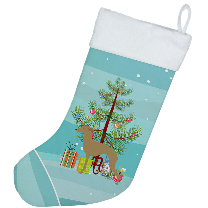 Italian Greyhound Merry Christmas Tree Christmas Stocking Image 2