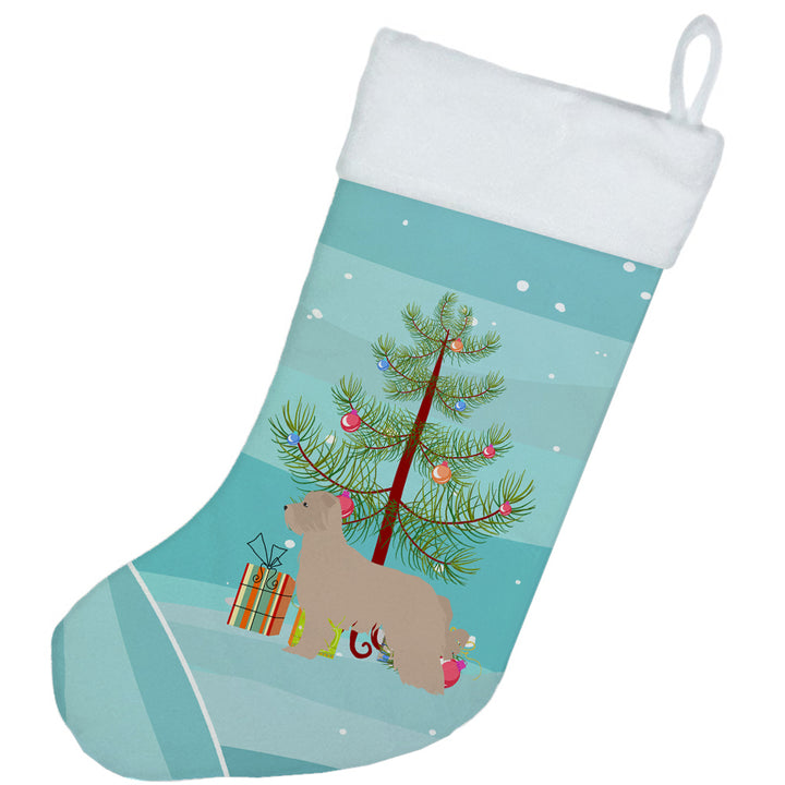 Pyrenean Shepherd Dog Merry Christmas Tree Christmas Stocking Image 2