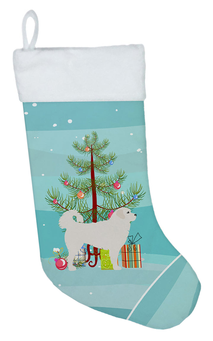 Polish Tatra Sheepdog Merry Christmas Tree Christmas Stocking Image 1