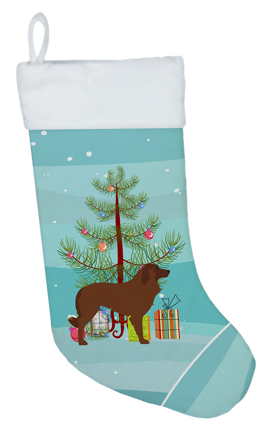 Portuguese Sheepdog Dog Merry Christmas Tree Christmas Stocking Image 1