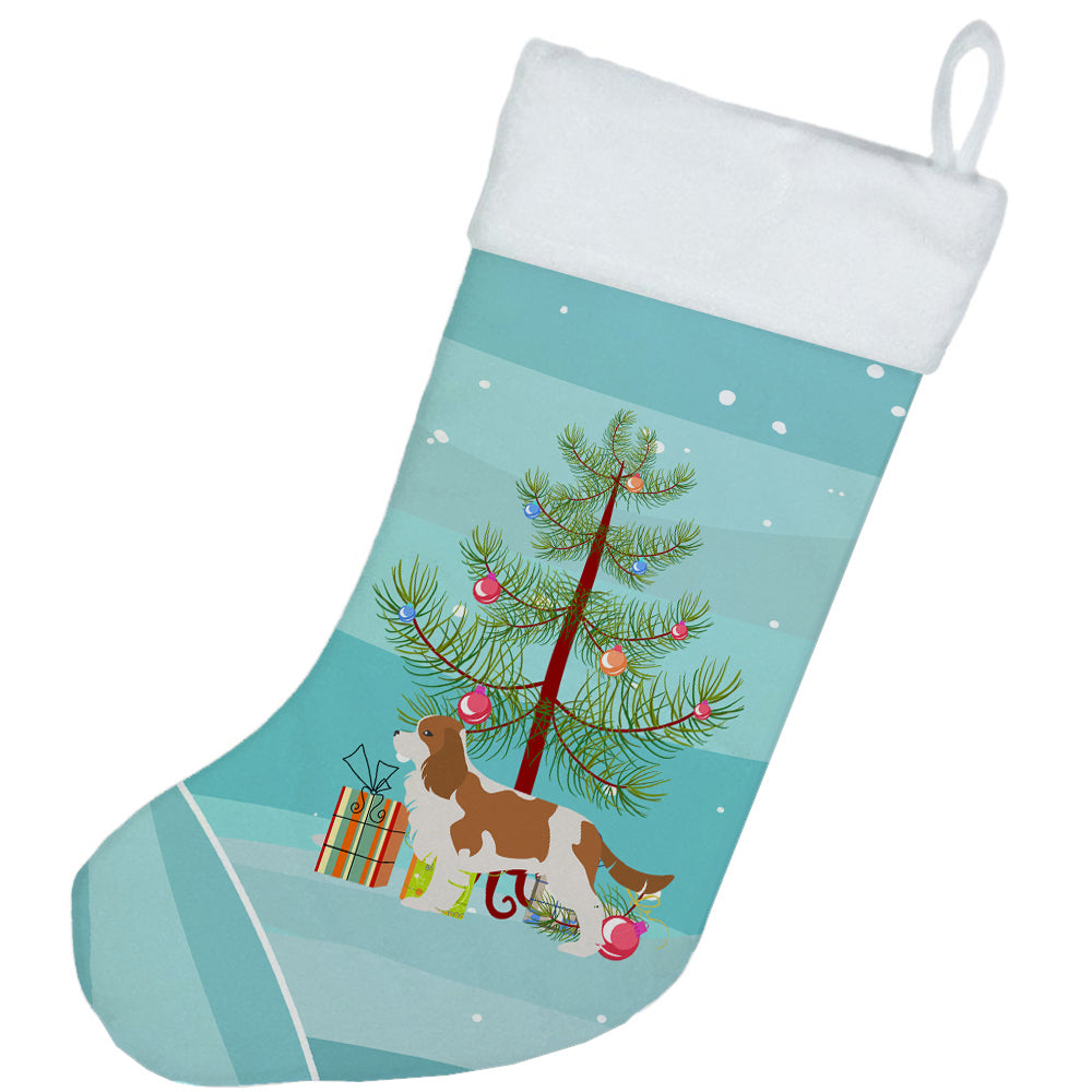 Cavalier King Charles Spaniel Merry Christmas Tree Christmas Stocking Image 2