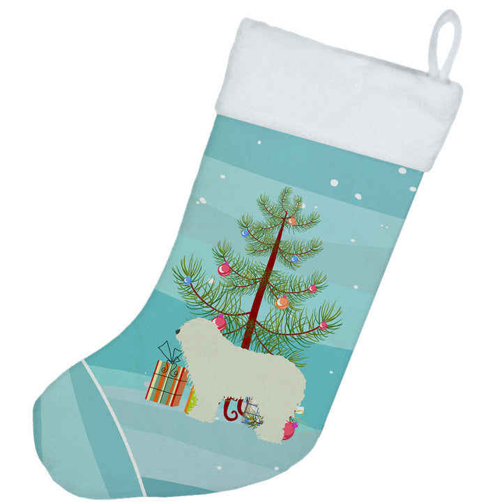 Komondor Merry Christmas Tree Christmas Stocking Image 2