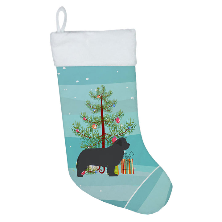 Newfoundland Merry Christmas Tree Christmas Stocking Image 1