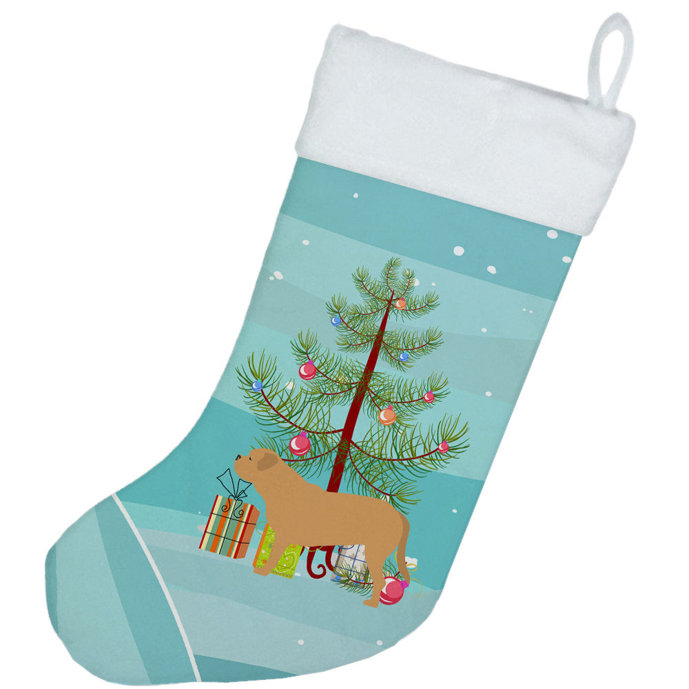 Dogue de Bordeaux Merry Christmas Tree Christmas Stocking Image 2