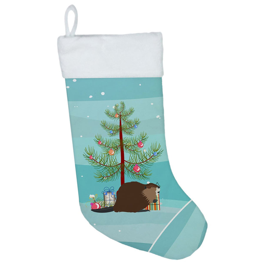 Eurasian Beaver Christmas Christmas Stocking Image 1