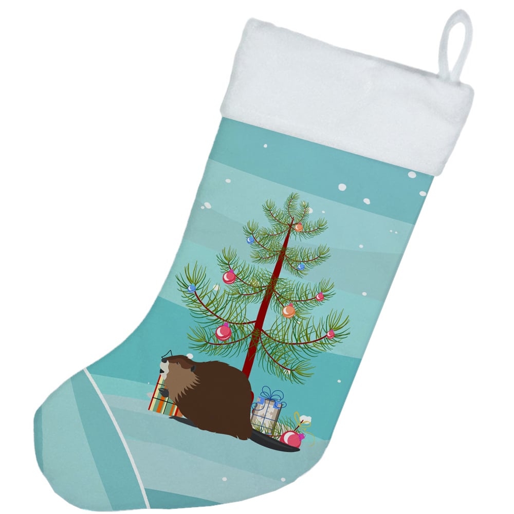 Eurasian Beaver Christmas Christmas Stocking Image 2