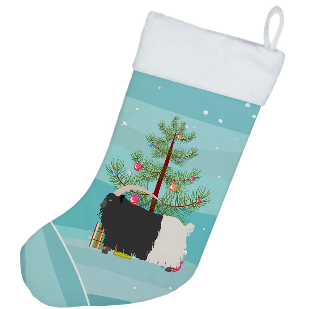 Welsh Black-Necked Goat Christmas Christmas Stocking Image 2