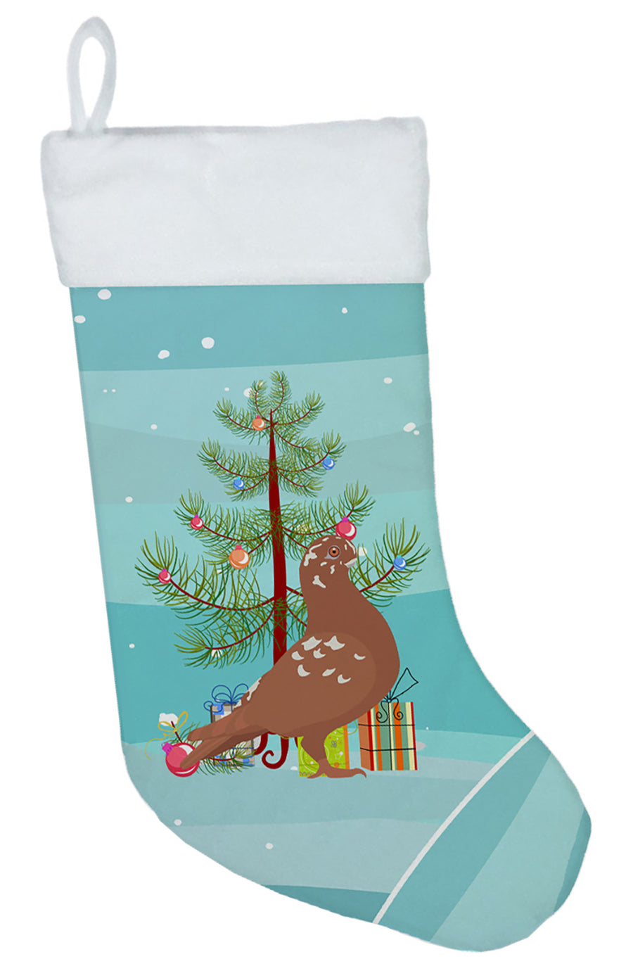 African Owl Pigeon Christmas Christmas Stocking Image 1