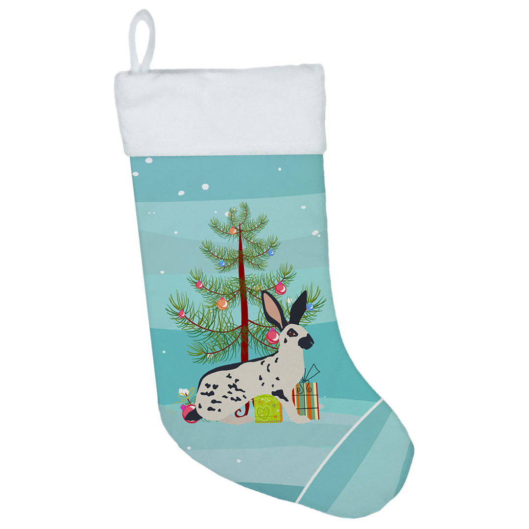 English Spot Rabbit Christmas Christmas Stocking Image 1