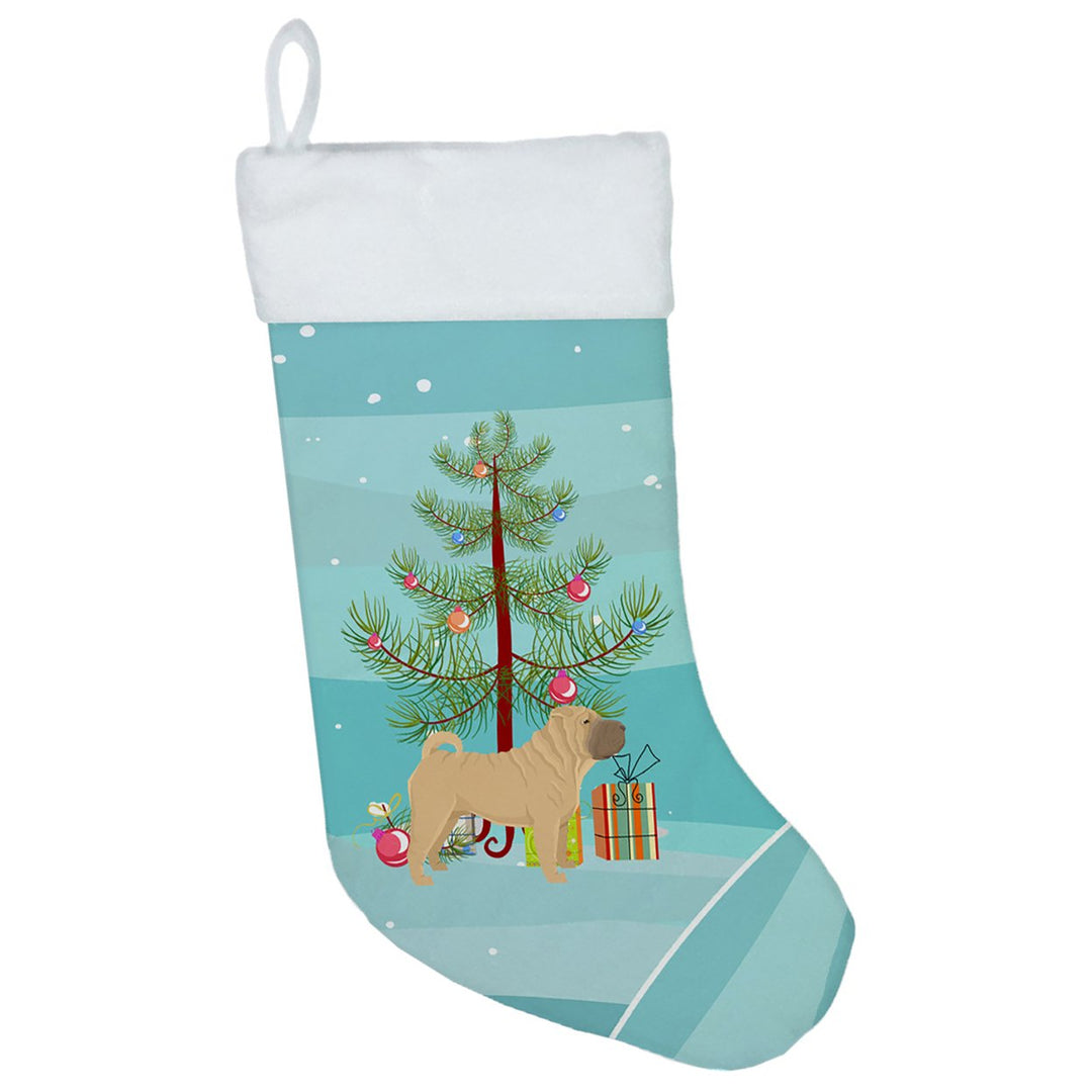 Shar Pei Christmas Tree Christmas Stocking Image 1