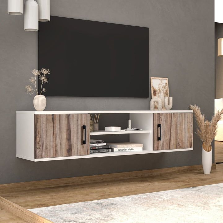 Atelier Mobili Floating TV Stand,Modern Floating Media Console, Floating TV Console for up to 70 inch TV Image 1