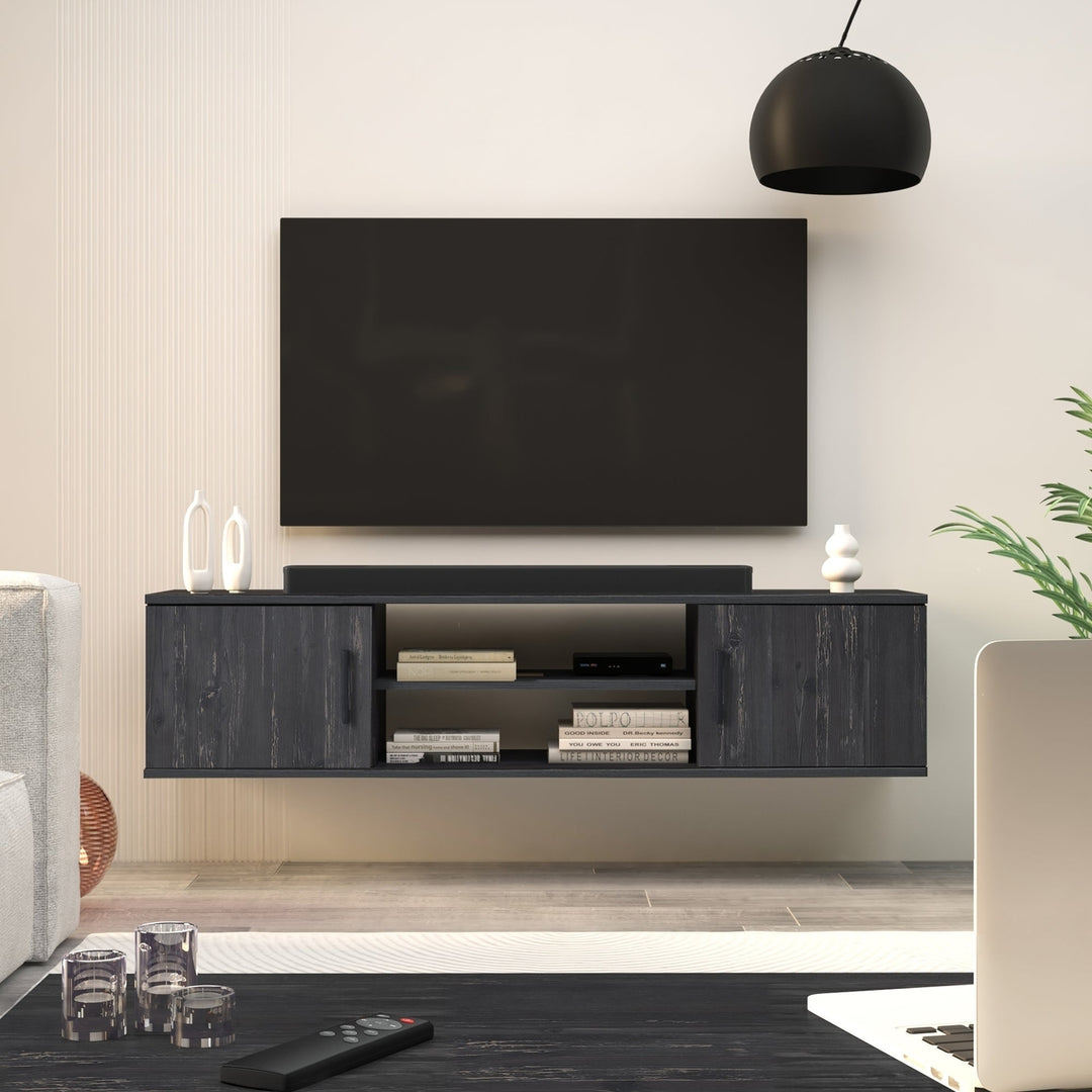 Atelier Mobili Floating TV Stand,Modern Floating Media Console, Floating TV Console for up to 70 inch TV Image 12