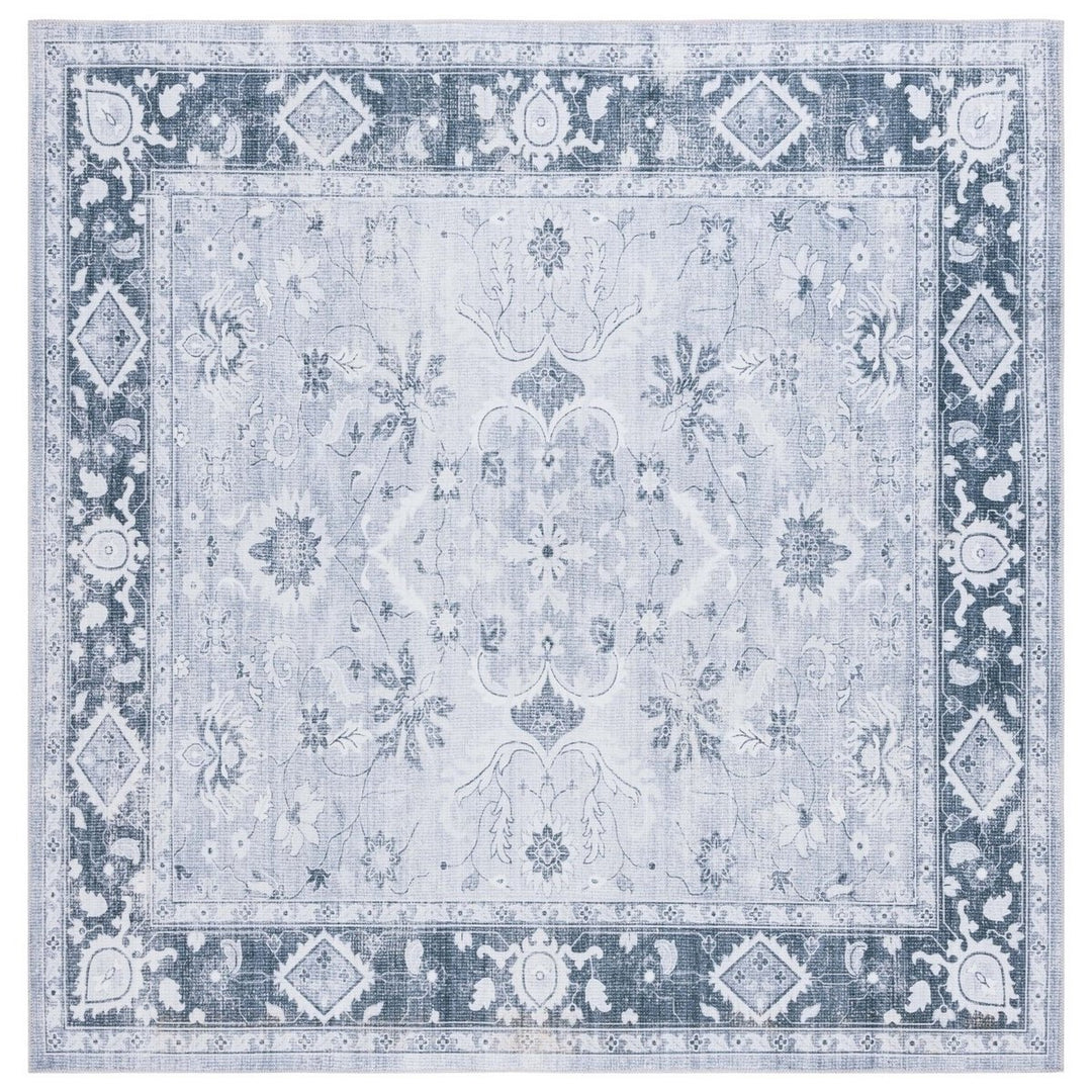 SAFAVIEH ARZ118F Arizona Light Grey / Grey Green Image 4