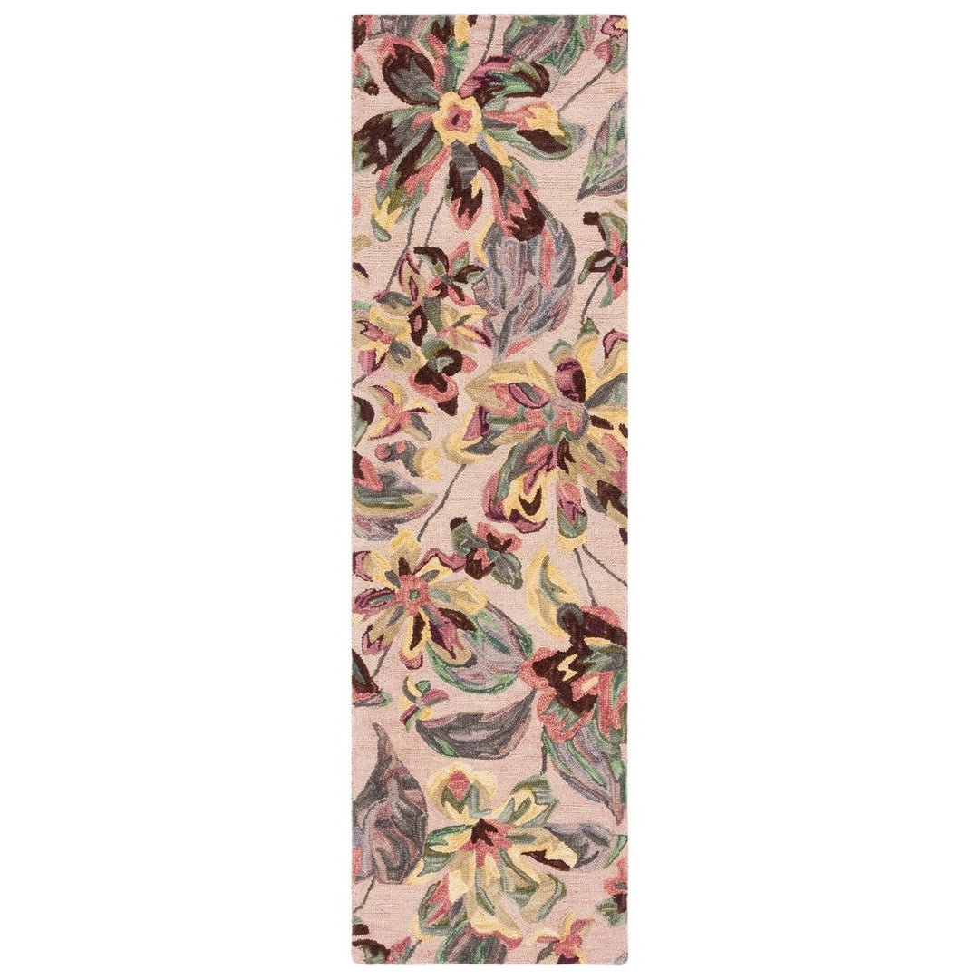 SAFAVIEH BLM461U Blossom Pink / Gold Image 1