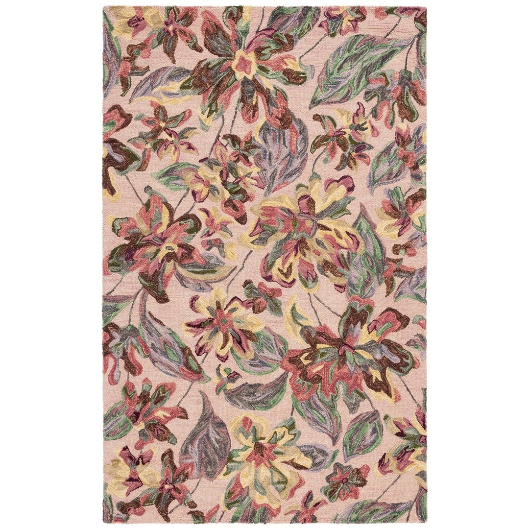 SAFAVIEH BLM461U Blossom Pink / Gold Image 3