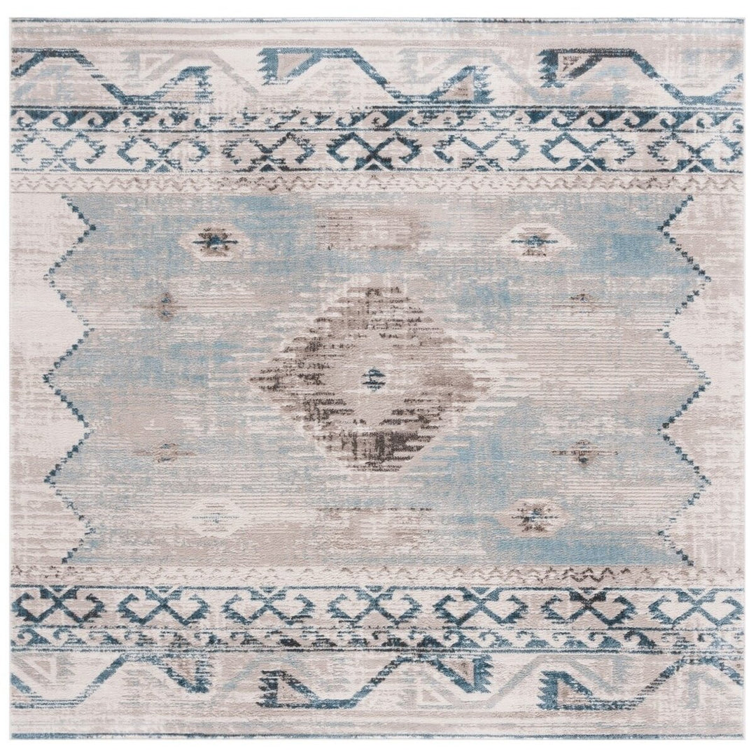 SAFAVIEH CRN234M Cornelia 200 Blue / Ivory Image 1