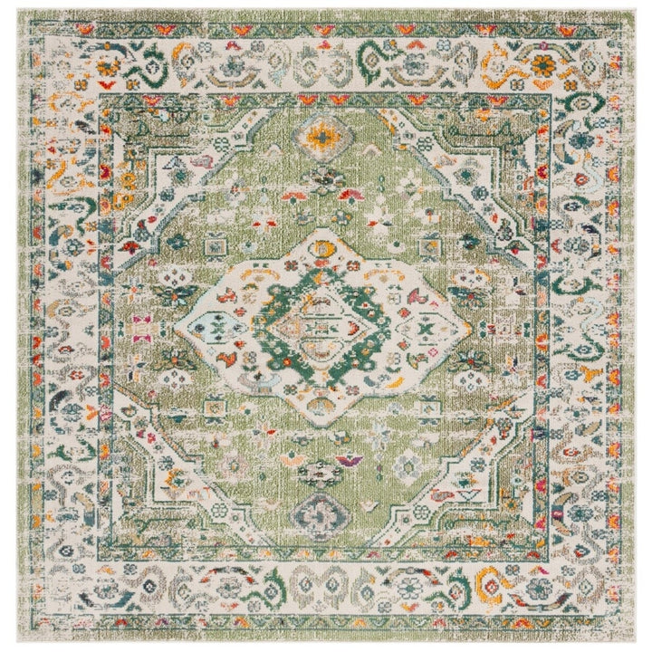 SAFAVIEH MAD468W Madison Sage / Ivory Image 3