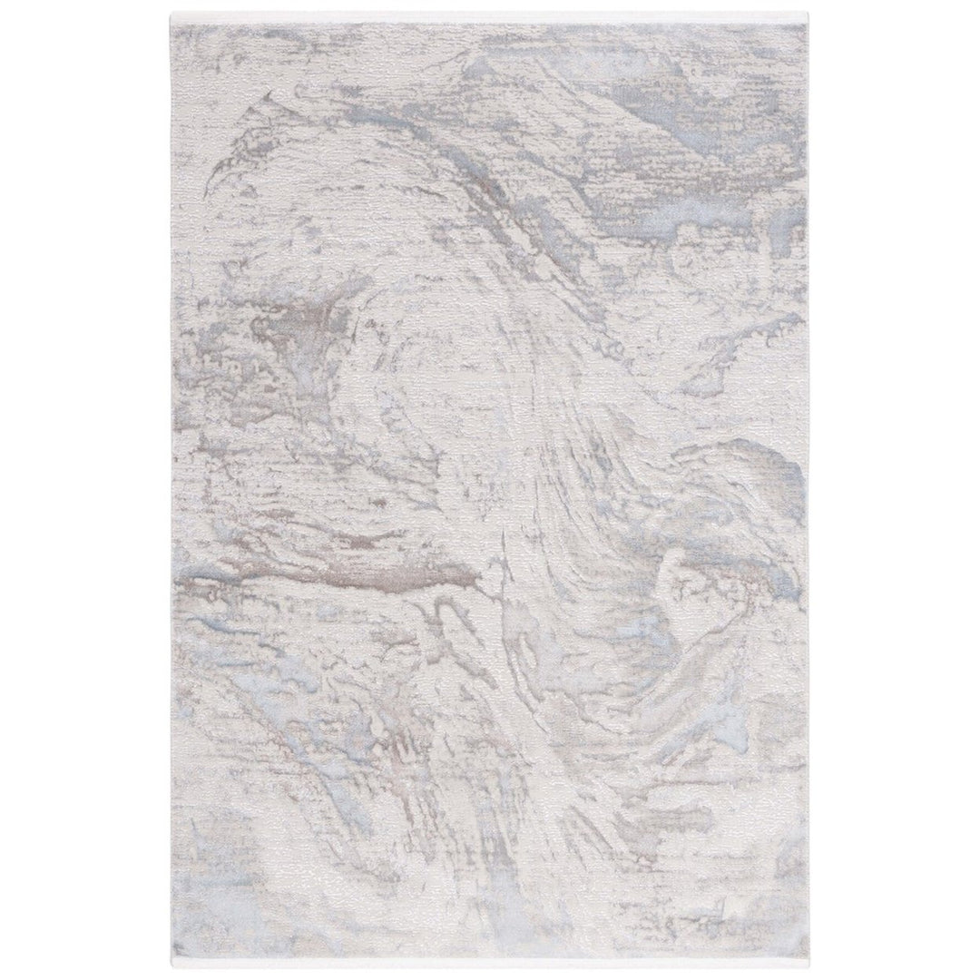 SAFAVIEH PLA556F Platinum Grey / Ivory Beige Image 1