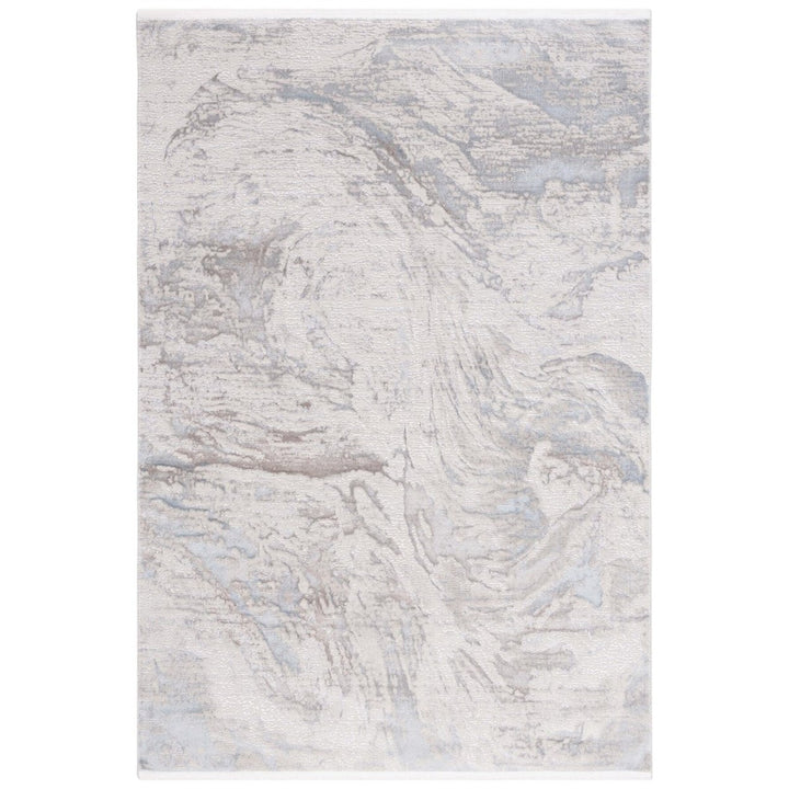 SAFAVIEH PLA556F Platinum Grey / Ivory Beige Image 1