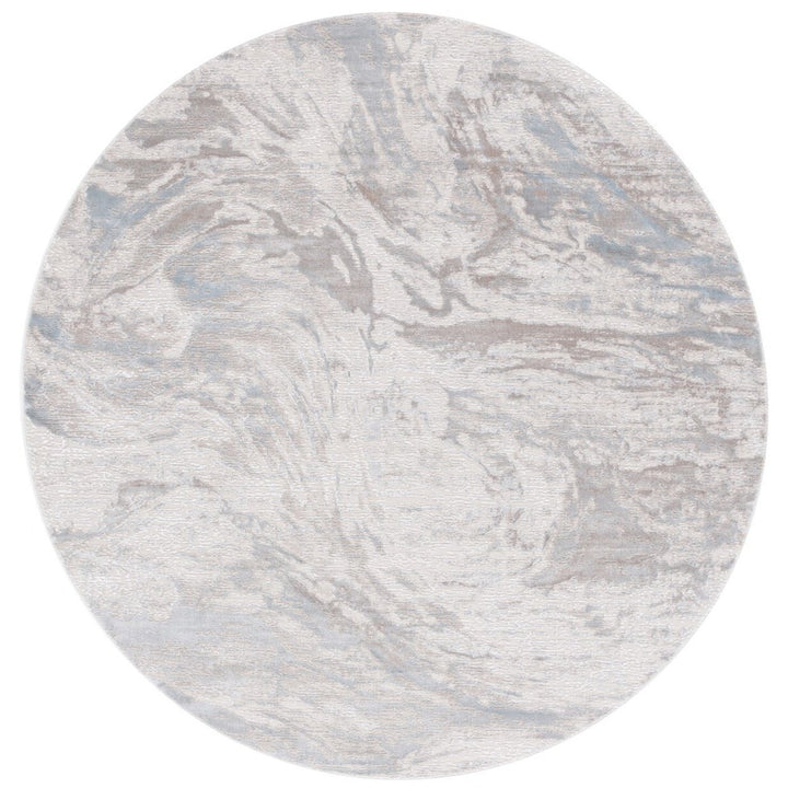 SAFAVIEH PLA556F Platinum Grey / Ivory Beige Image 1