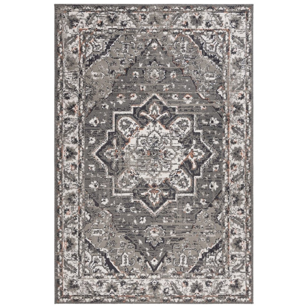 SAFAVIEH PYR216F Pyramid Grey / Ivory Image 1