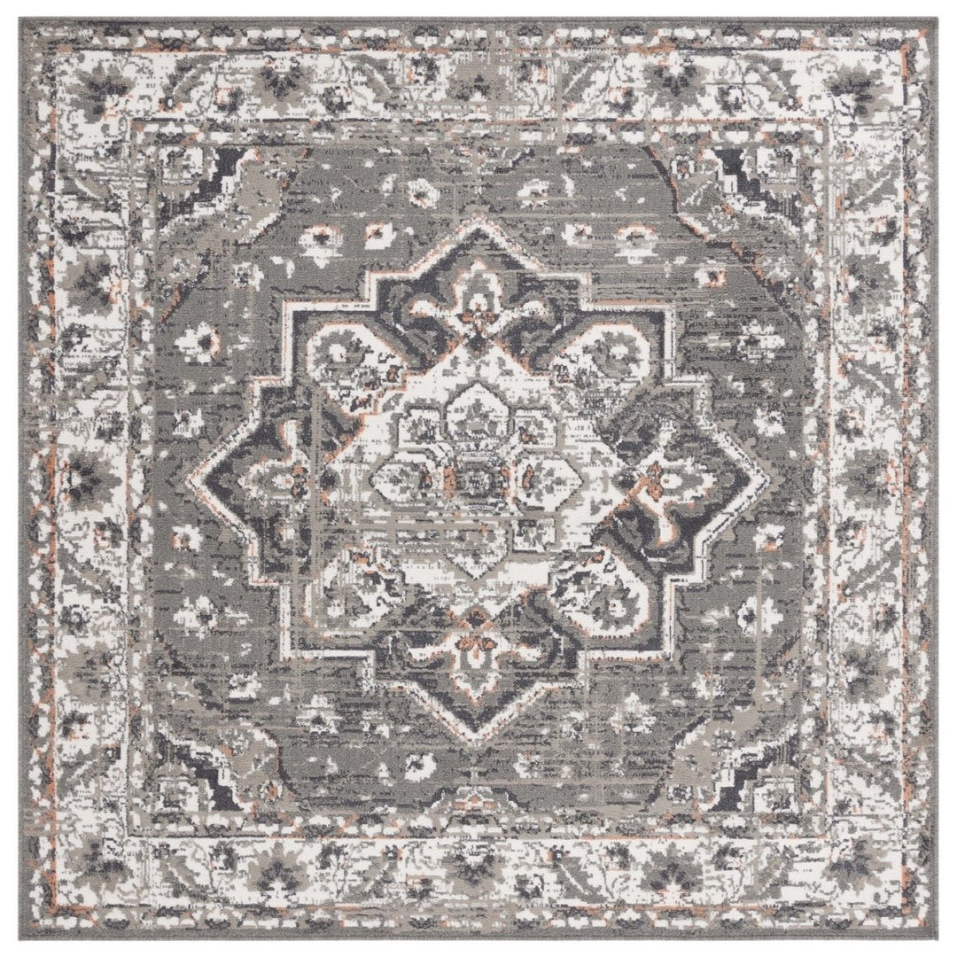 SAFAVIEH PYR216F Pyramid Grey / Ivory Image 1