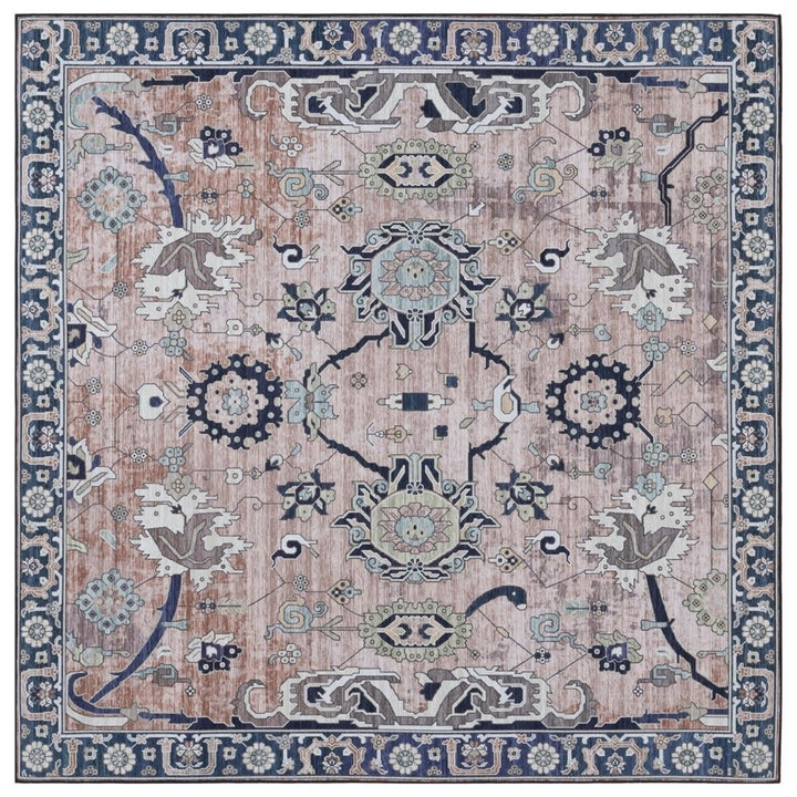 SAFAVIEH TSN149T Tucson Light Blue / Navy Image 1