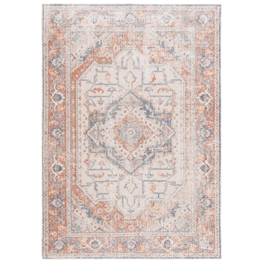 SAFAVIEH BAL854B Baltimore Beige / Rust Image 1