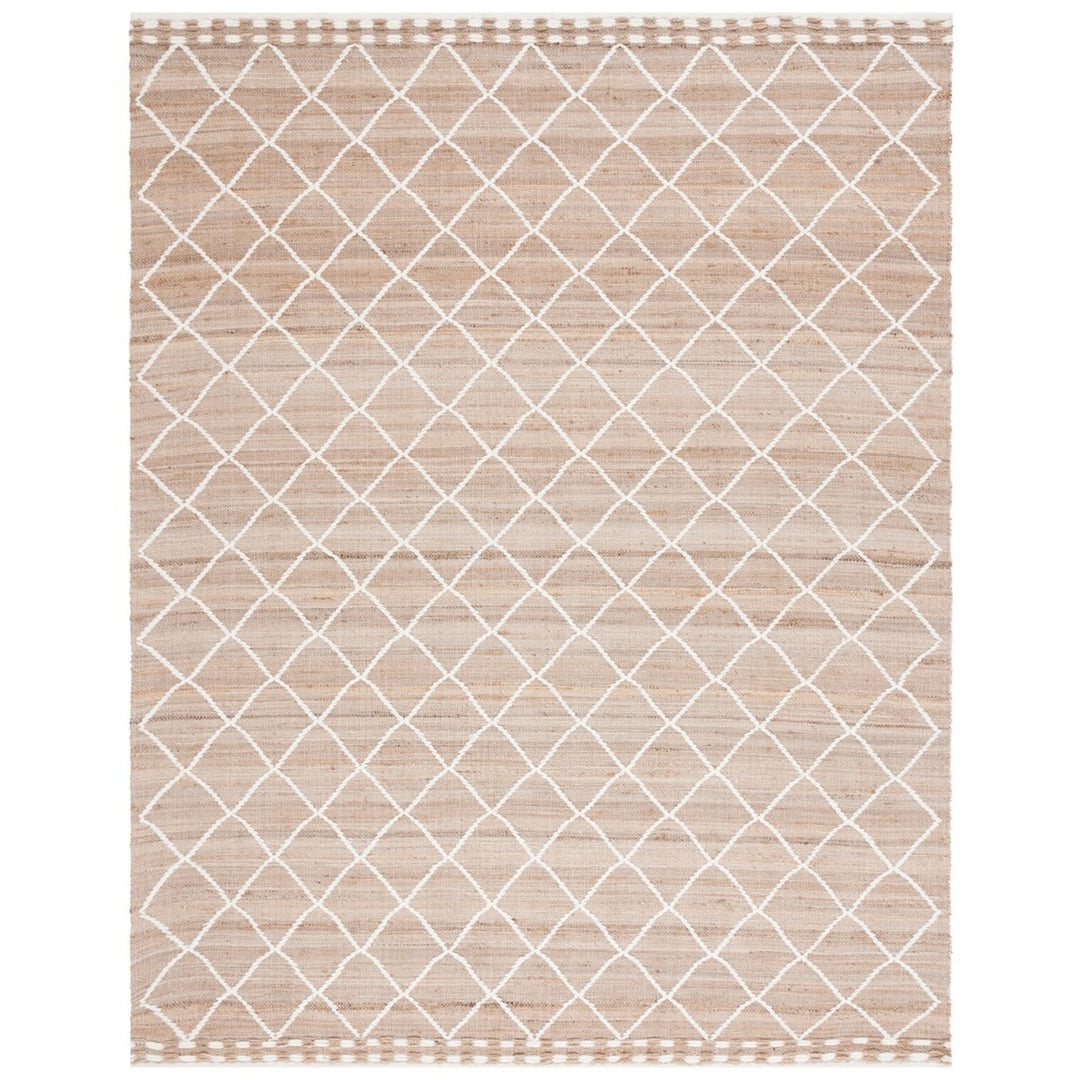 SAFAVIEH NFB278A Natural Fiber Natural / Ivory Image 3