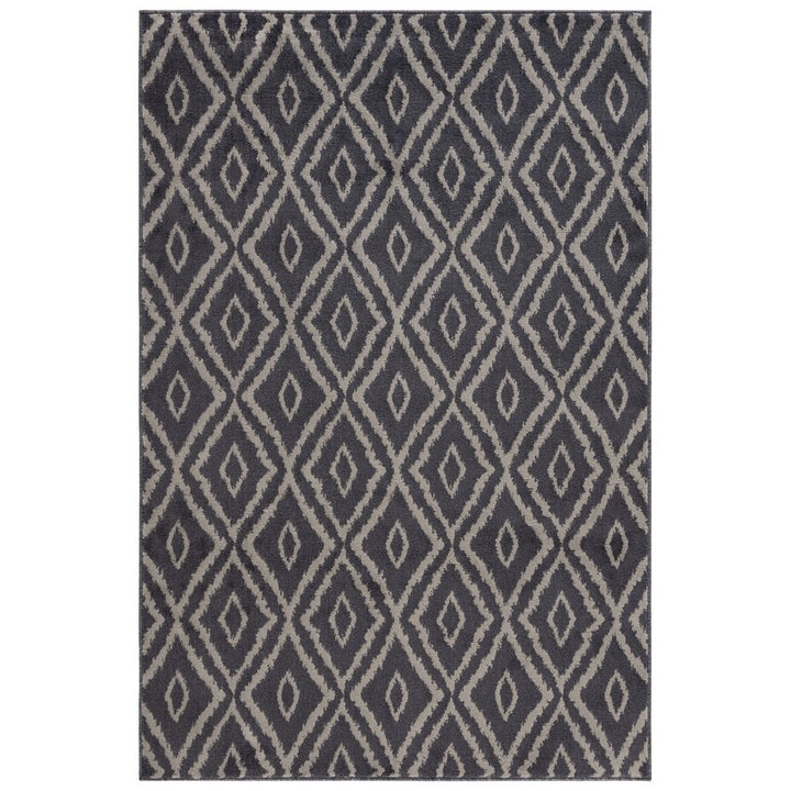 SAFAVIEH PYR219H Pyramid Charcoal / Light Grey Image 1