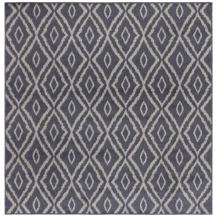 SAFAVIEH PYR219H Pyramid Charcoal / Light Grey Image 1